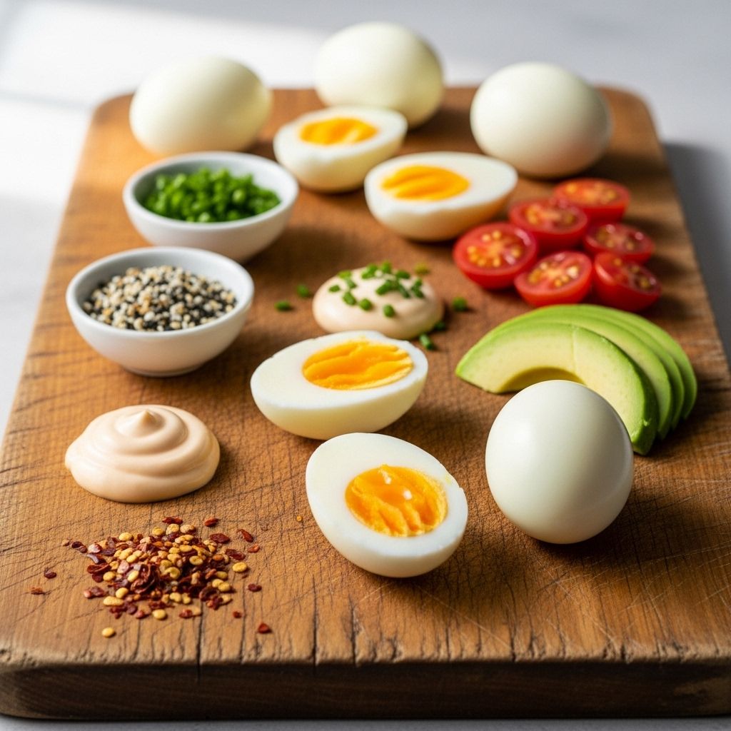 10 Creative Ways to Snack on Hard-Boiled Eggs Discover delicious, simple, and protein-packed ideas for enjoying hard-boiled eggs as a satisfying snack every day.