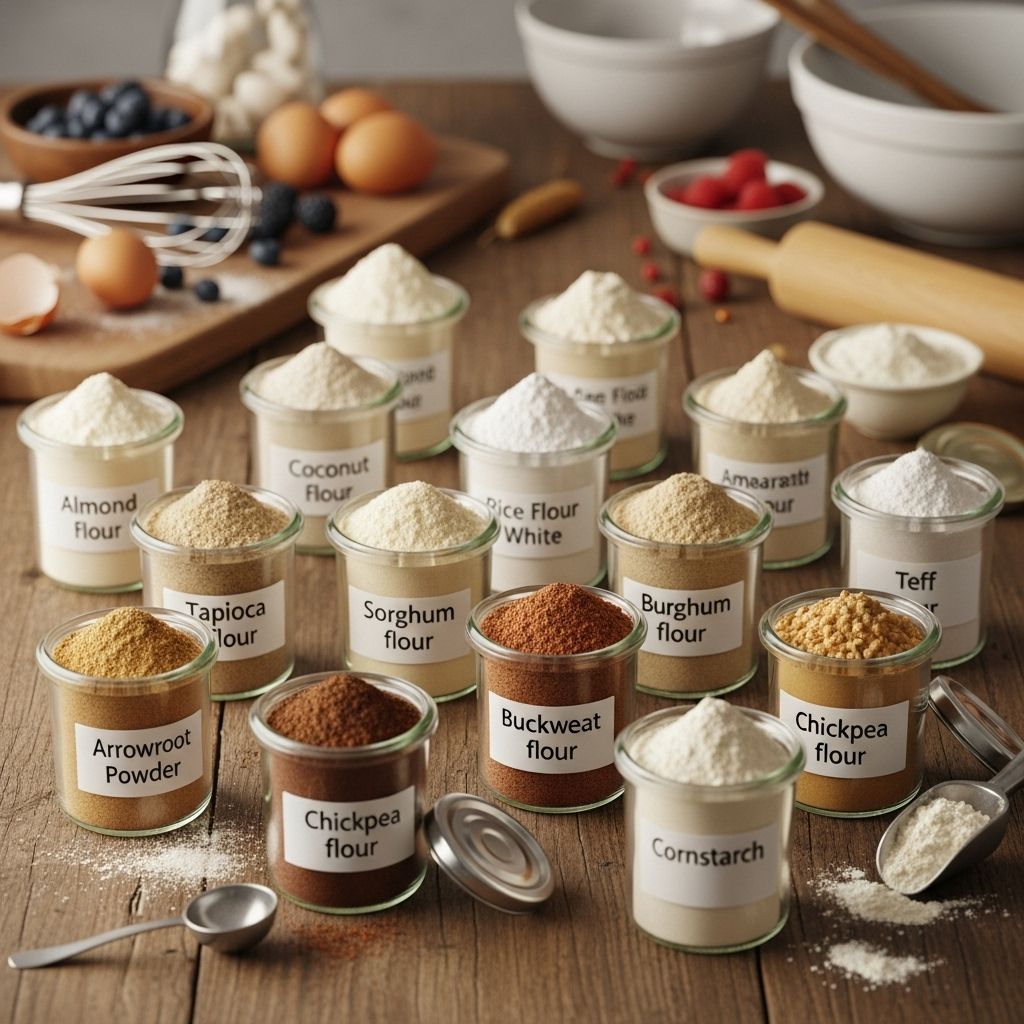 16 Gluten-Free Flour Alternatives for Modern Baking Explore diverse gluten-free flour alternatives and discover how to bake, cook, and experiment beyond wheat in your home kitchen.
