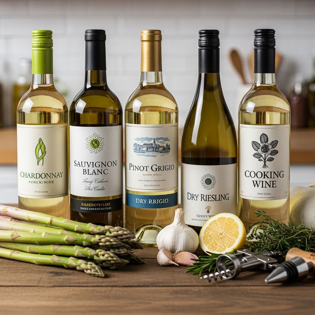 5 Best White Wines for Cooking Master the art of cooking with white wine using our guide to the best varieties for your kitchen.