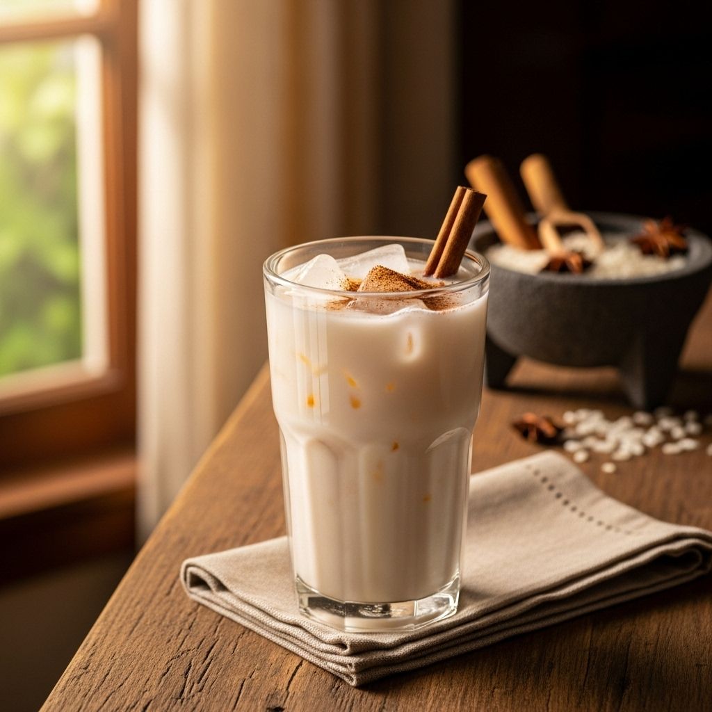 Aaron Sanchez’s Horchata: The Authentic Mexican Rice Drink Discover Aaron Sanchez’s step-by-step recipe for traditional Mexican horchata—the sweet, creamy rice drink infused with cinnamon and vanilla.