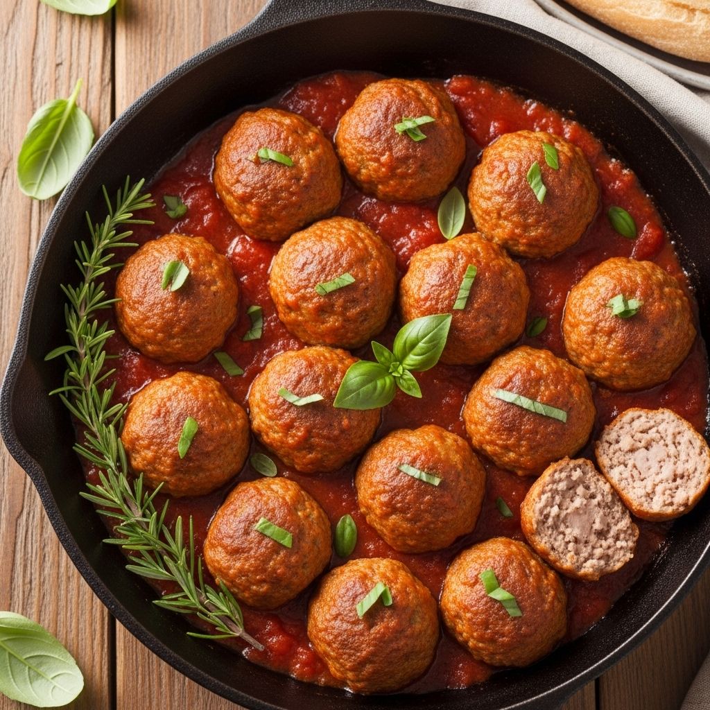 Alton Brown’s Baked Meatballs: The Ultimate Guide to Juicy Oven Perfection Discover Alton Brown’s science-backed baked meatballs recipe for juicy, flavorful results in under an hour, perfect for any meal.