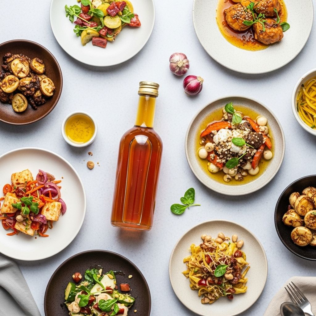 From salads to marinades and drinks, discover 20 inventive and delicious recipes for apple cider vinegar that elevate everyday cooking.