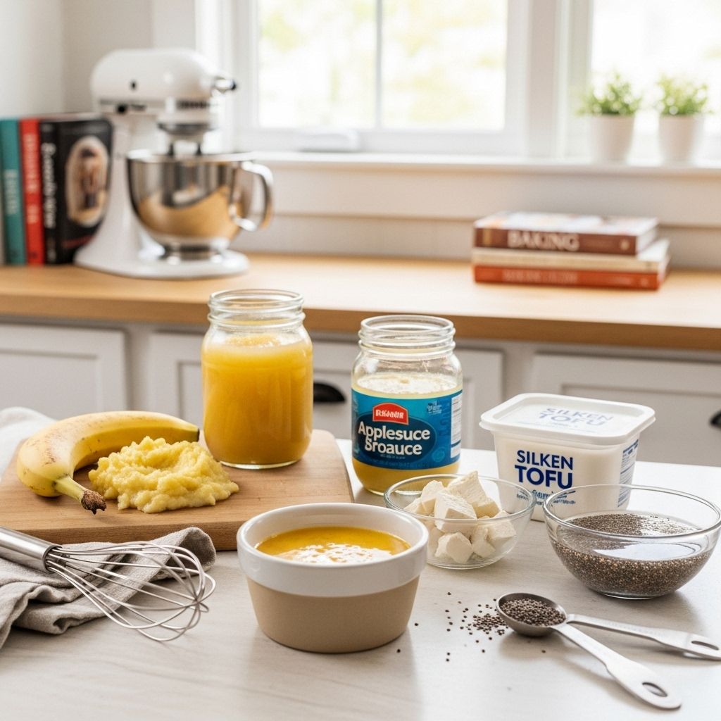 Discover versatile egg alternatives so you can bake flawlessly, even when you're out of eggs or need an allergy-friendly option.