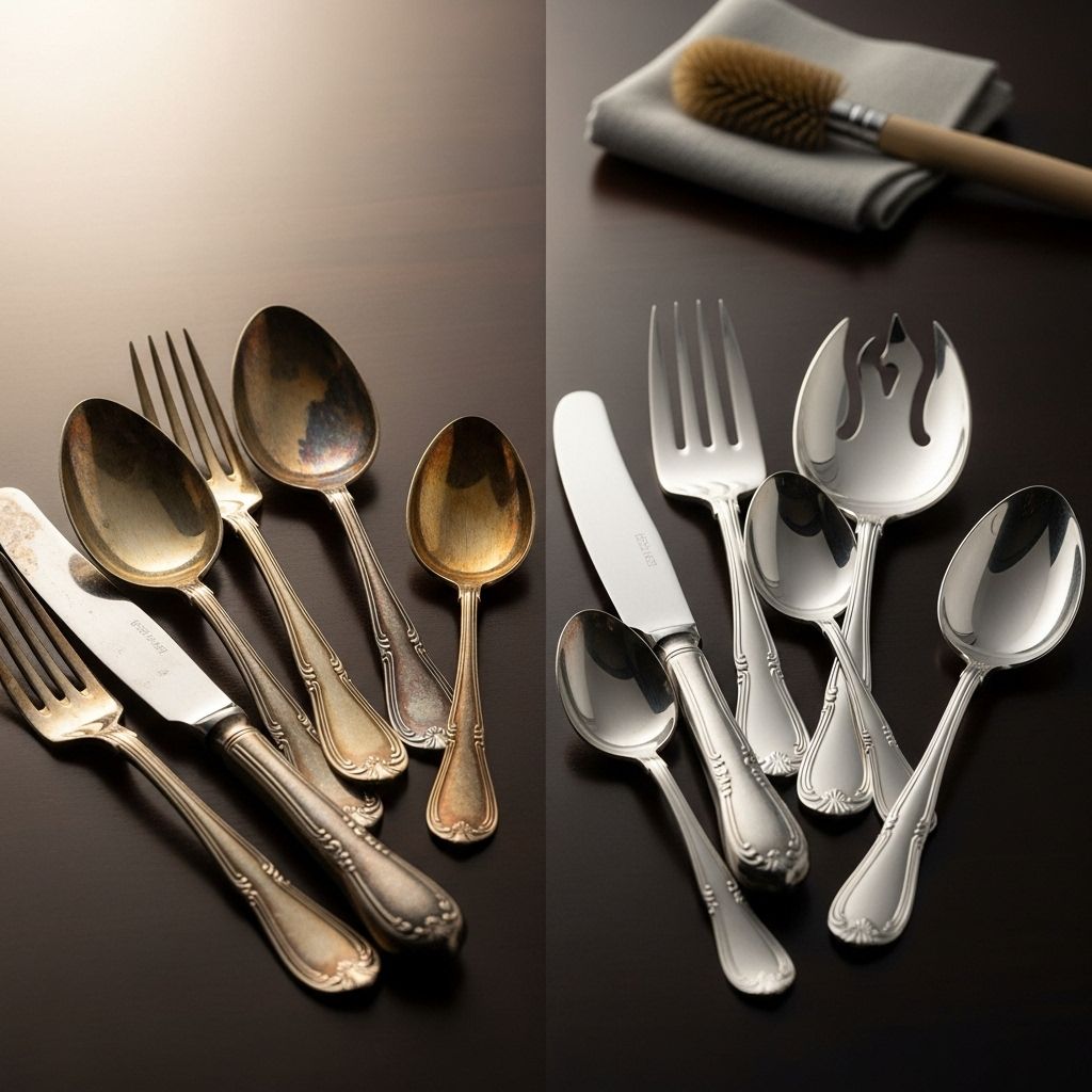 Discover proven methods to restore your tarnished silver to its original brilliance