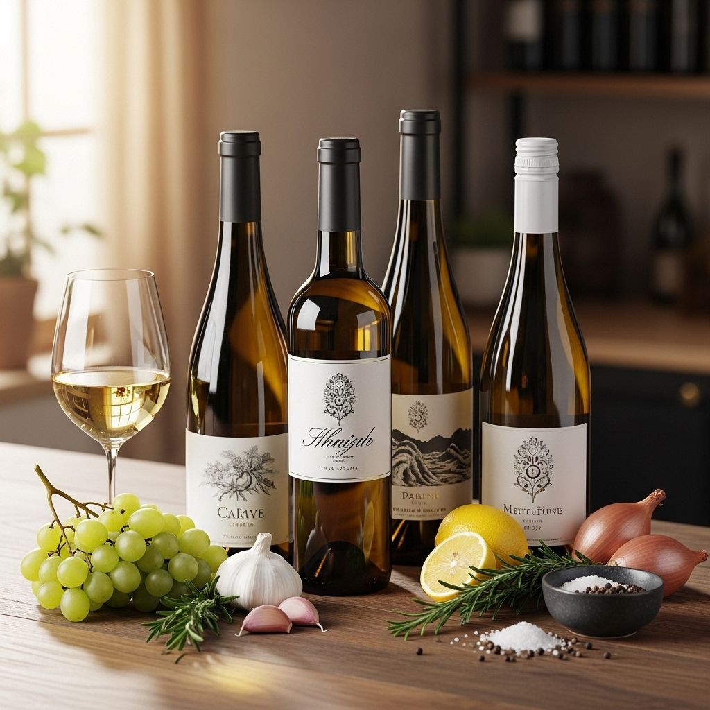 The Best Types of White Wine for Cooking Everything you need to know about choosing and using white wine in your favorite savory dishes—plus our top cooking wine picks.