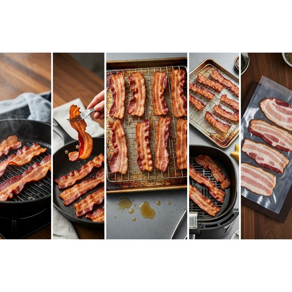 Best Way to Cook Bacon: 5 Methods Tested Discover the ultimate bacon cooking method through expert testing and comparison of five popular techniques.