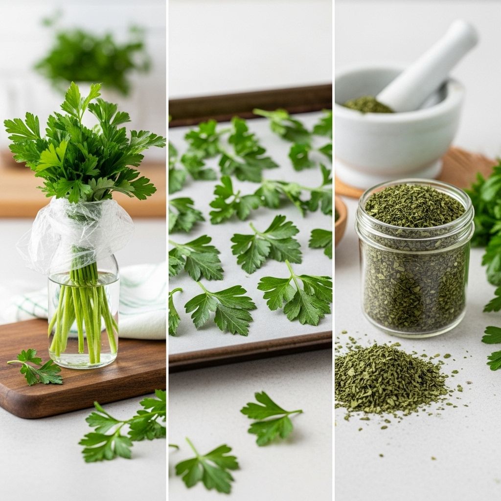 Learn how to keep parsley fresh and flavorful for weeks with simple storage and preservation methods anyone can master.