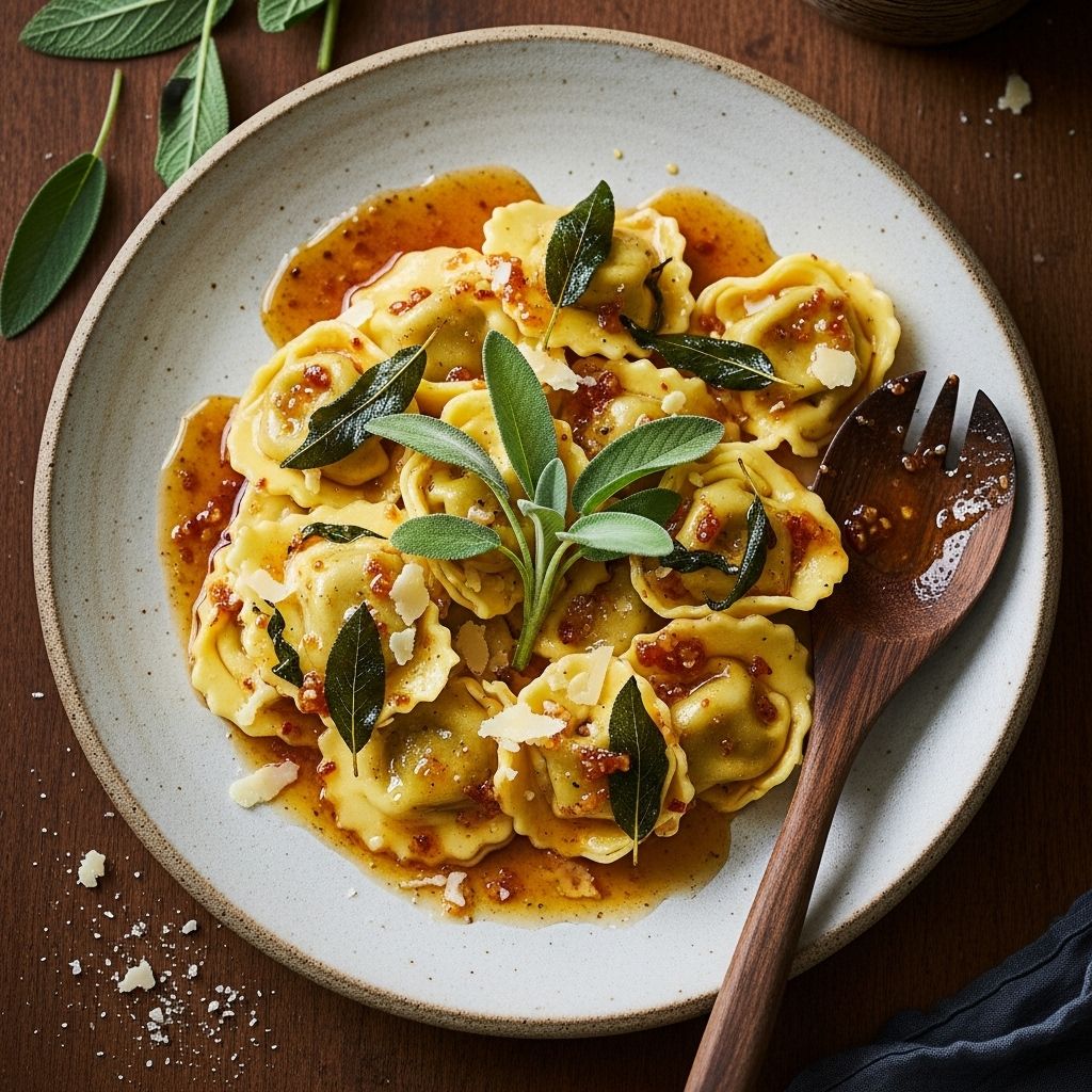 Discover the secrets, mastery, and versatility of brown butter sage sauce—a timeless Italian pairing for pasta and beyond.