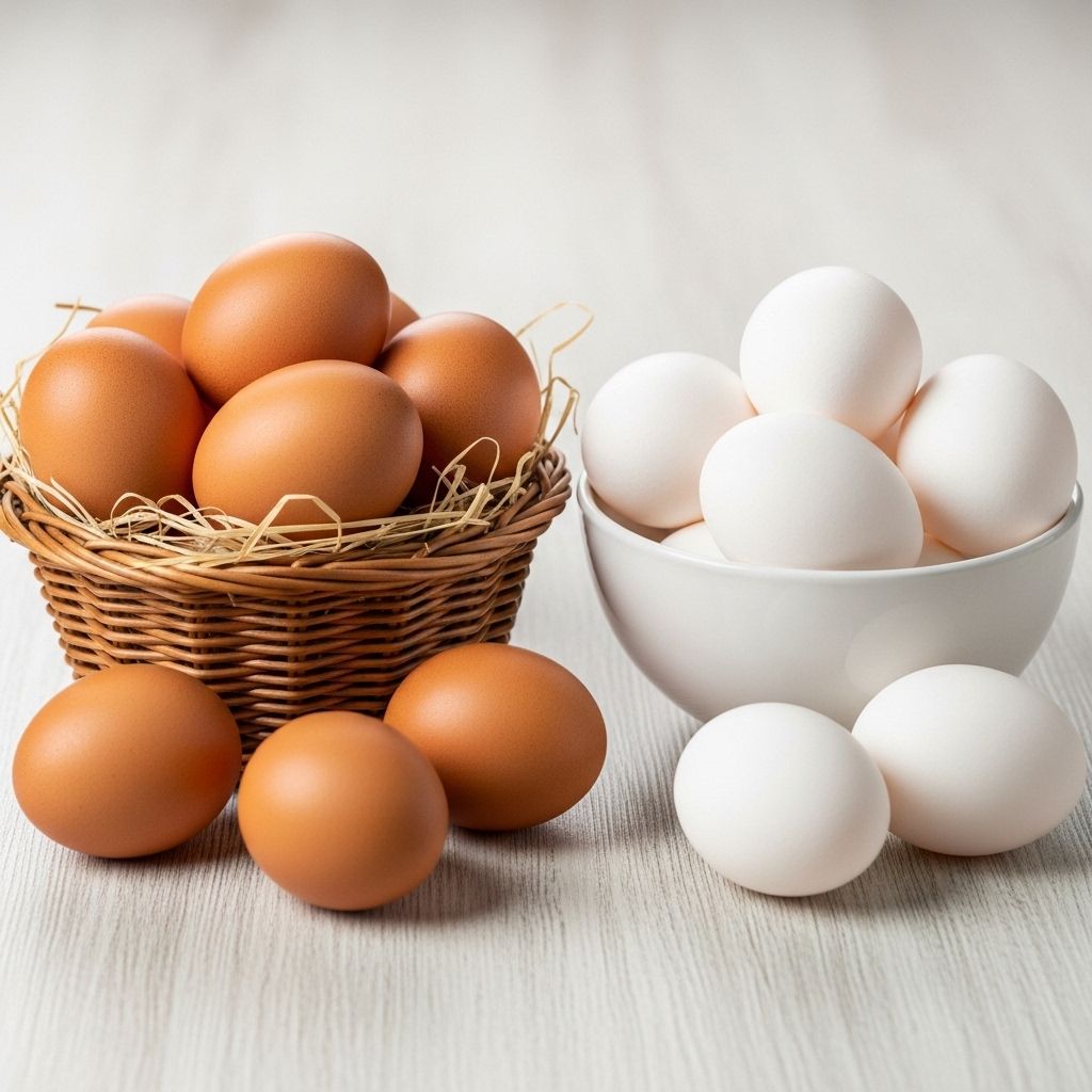 Discover the facts behind brown versus white eggs, from chicken breeds and nutrition to myths, prices, and taste.