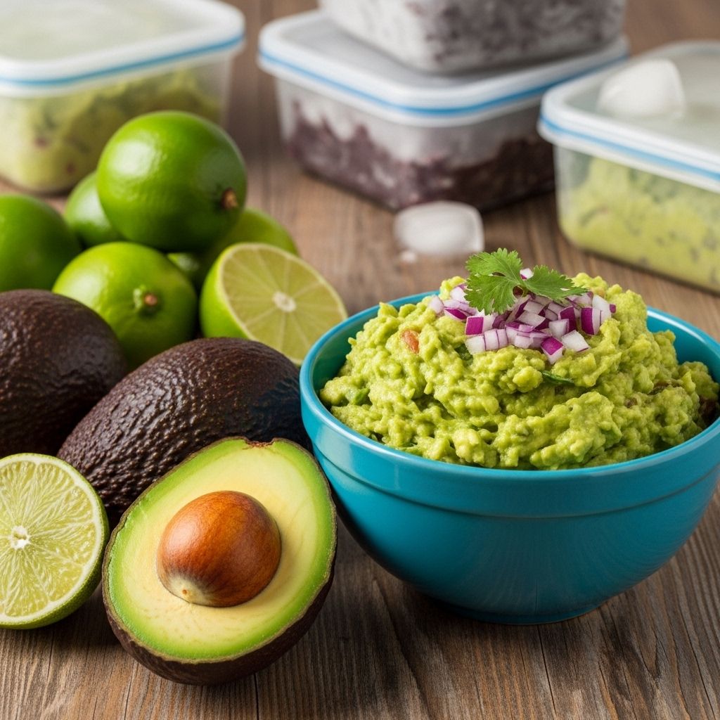 Discover how to freeze guacamole and keep it tasty, practical tips for storage, thawing, and best results.