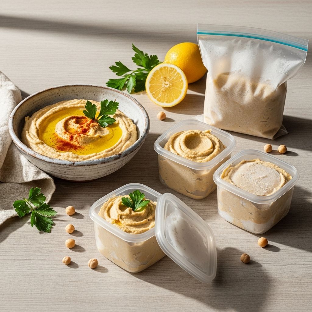 Learn whether freezing hummus is safe and how to properly store this popular dip.