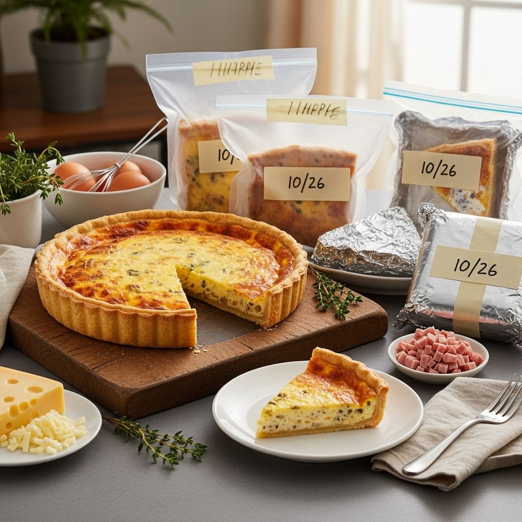 Can You Freeze Quiche? The Complete Guide for Freezing, Storing & Reheating Expert tips for freezing quiche, reheating for best flavor, and enjoying make-ahead meals with minimal effort.