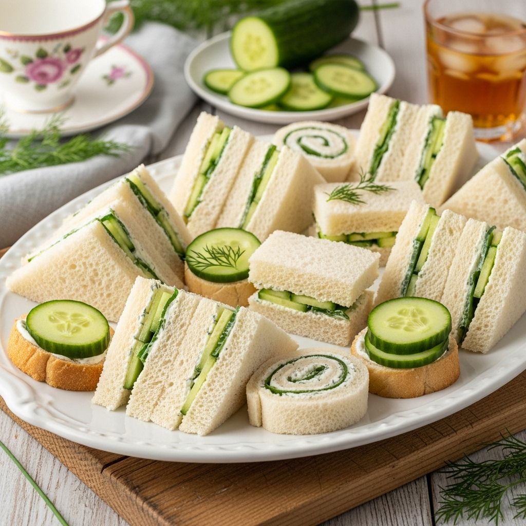 Perfect your tea-time with this detailed guide to making elegant, delicious cucumber sandwiches for any occasion or crowd.