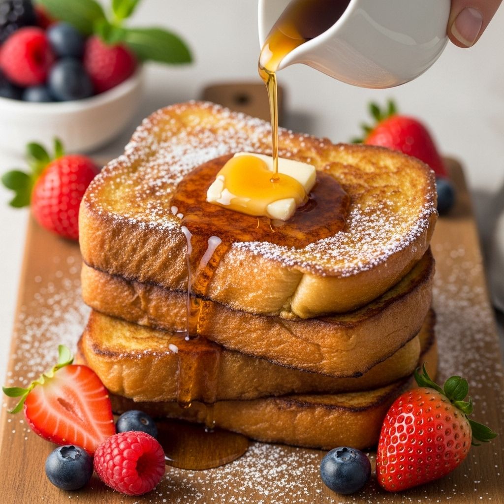 A comprehensive guide to making perfect, golden-brown French toast for breakfast or brunch.