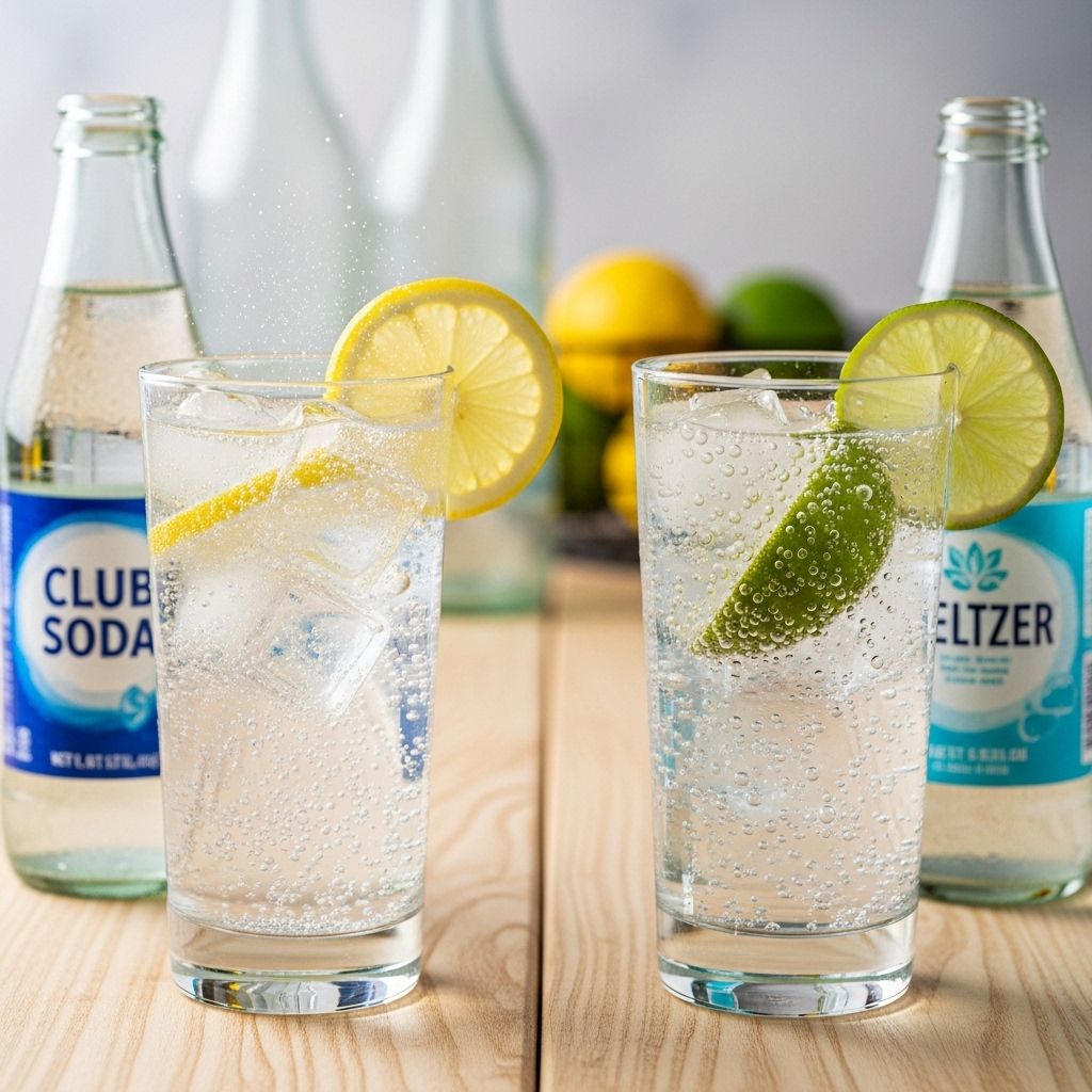 Club Soda vs. Seltzer: The Ultimate Guide to Fizzy Waters Discover the key differences, best uses, and unique flavors of club soda and seltzer to choose your perfect fizzy beverage.