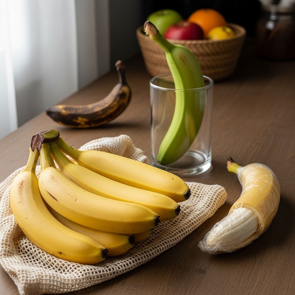 Master the art of banana storage with proven techniques to keep your fruit fresh longer.