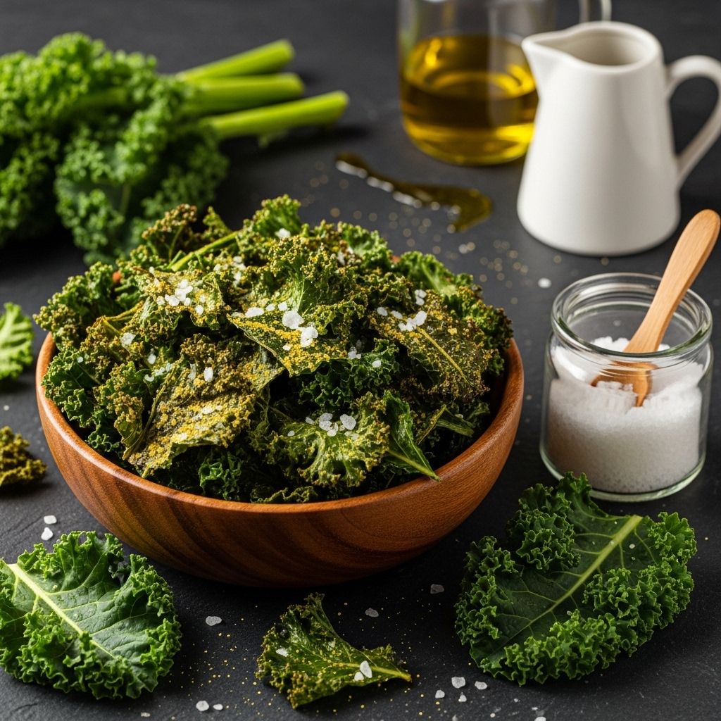 Crispy Kale Chips: The Ultimate Homemade Snack Guide Learn how to make perfectly crispy kale chips at home with simple ingredients and easy techniques.