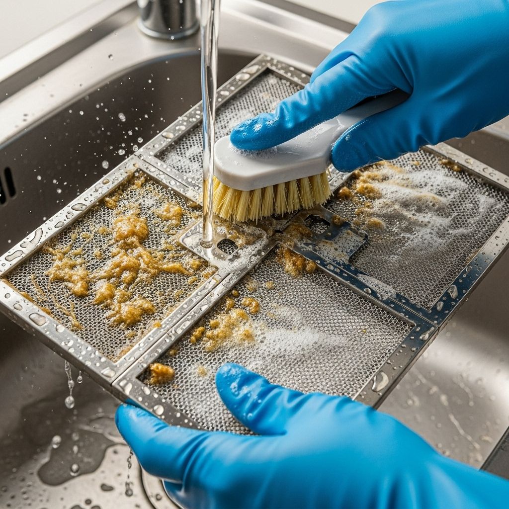 How to Deep Clean a Greasy Range Hood Filter: Step-By-Step Guide Unlock your kitchen’s best performance—discover the most effective way to thoroughly clean any greasy range hood filter at home.