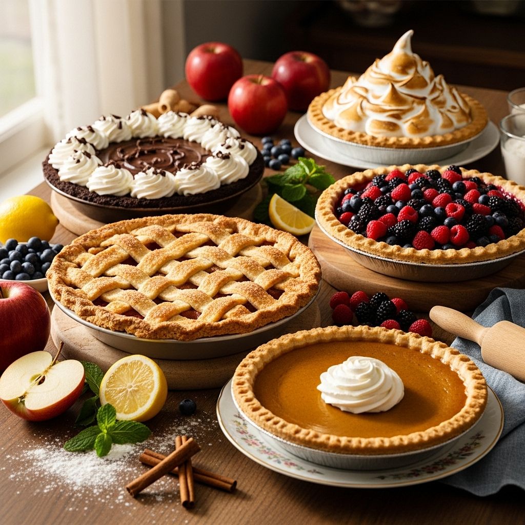 Delicious Pie Recipes for Every Sweet Tooth Indulge in a handpicked collection of classic and creative pie recipes from Food Network chefs—your dessert dreams start here.