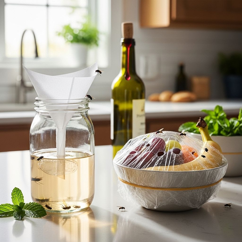 DIY Fruit Fly Traps: Easy, Effective Solutions for a Pest-Free Kitchen Discover proven strategies, homemade traps, and smart habits to eliminate fruit flies and reclaim your kitchen naturally.