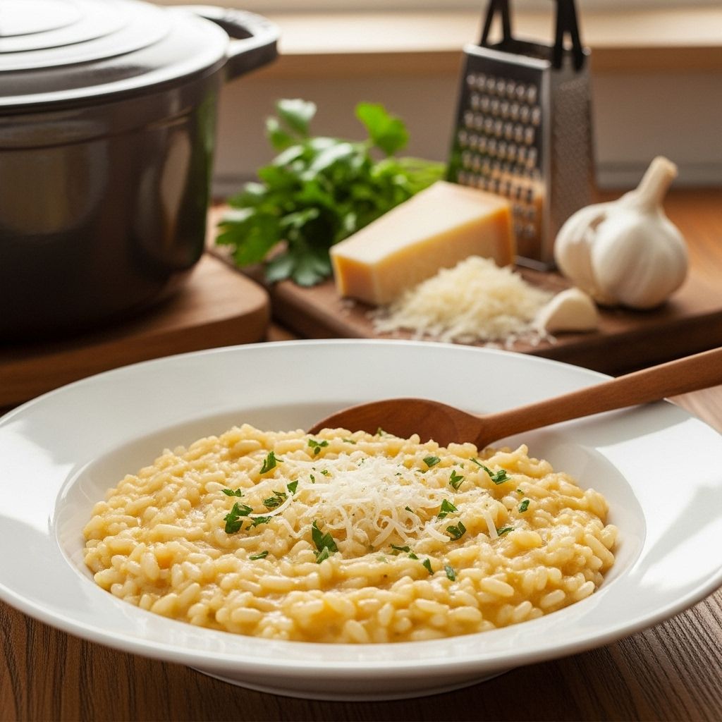 Easy Parmesan Risotto: Ina Garten’s No-Stir Oven Method Discover Ina Garten’s effortless, creamy Parmesan risotto with no endless stirring—just easy, delicious comfort food made in the oven.