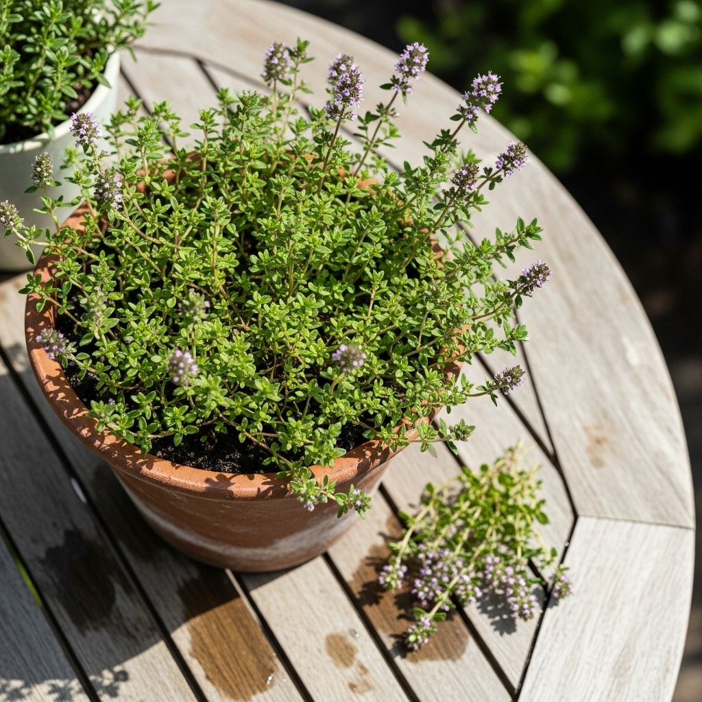 Master the art and science of cultivating thyme with expert techniques, care tips, and harvesting know-how from seed to kitchen.