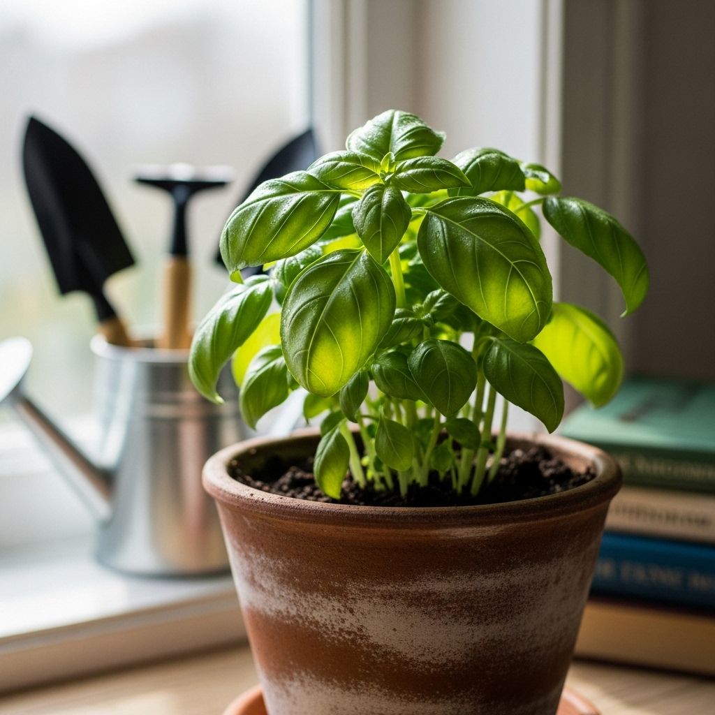 Growing Basil: A Comprehensive Guide Learn everything you need to know about growing basil, from seeds to harvest.