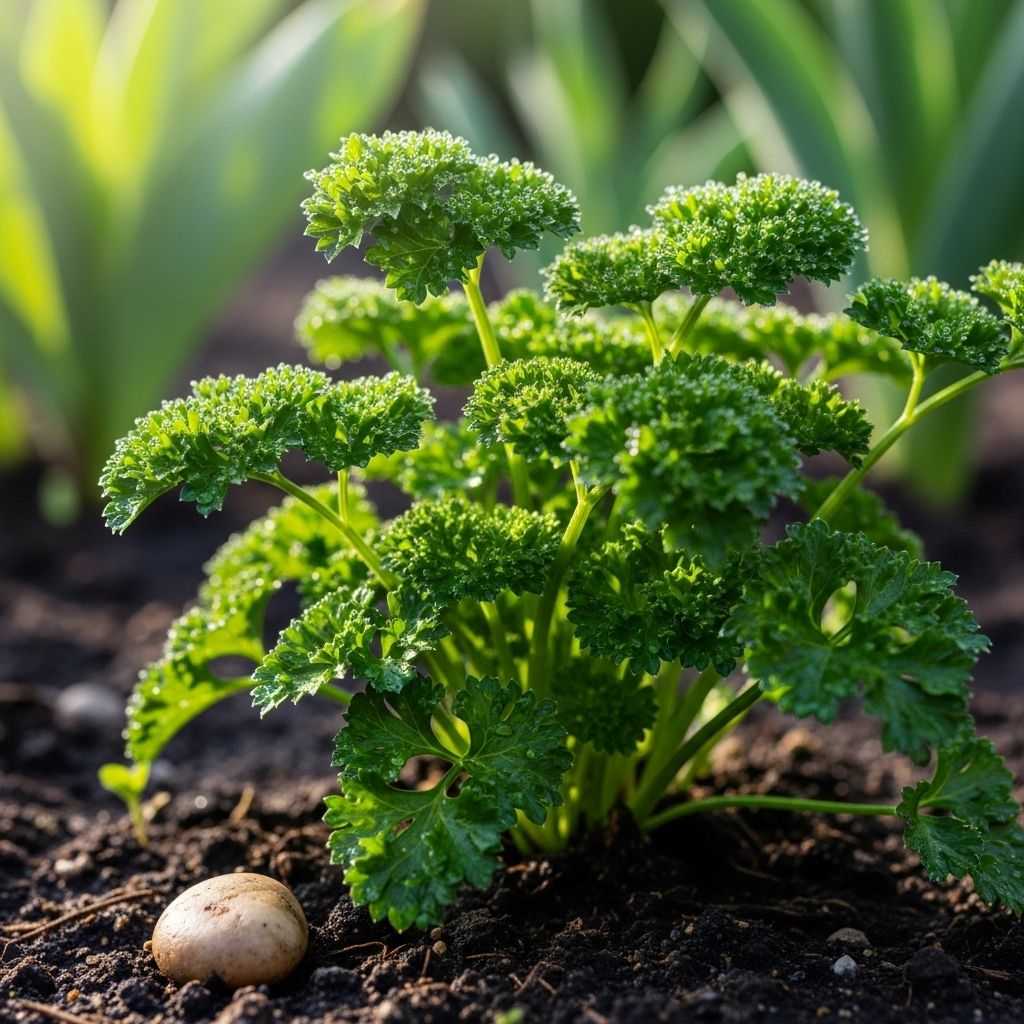 Growing Parsley: Tips and Techniques Learn how to grow parsley with ease, from sowing seeds to harvesting fresh leaves.