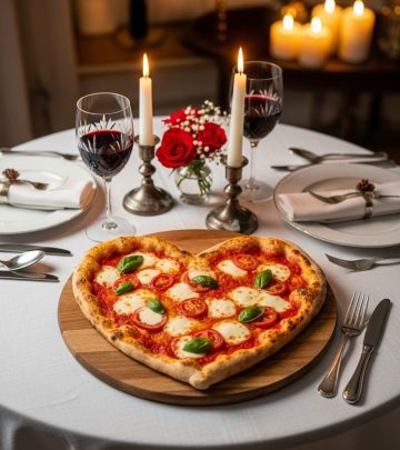 Transform date night or Valentine’s Day with an easy, homemade heart-shaped pizza everyone will fall in love with.