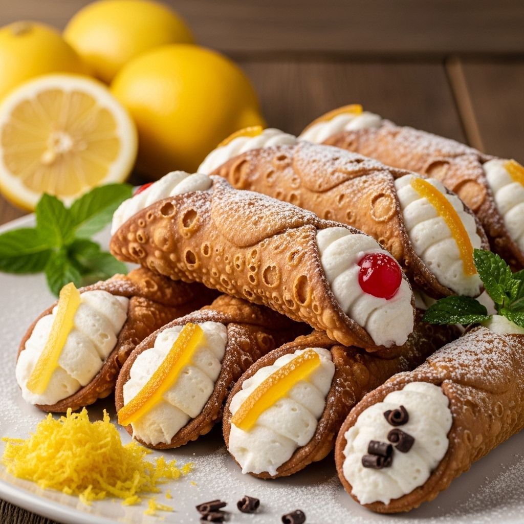 Dive into the art of making authentic cannoli from scratch, with step-by-step guidance for perfectly crisp shells and luscious ricotta filling.