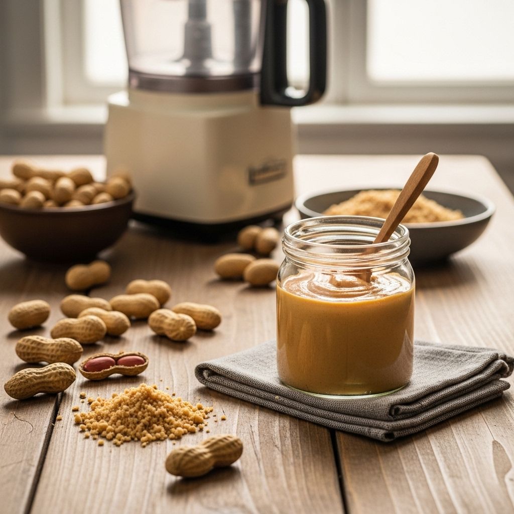 Making Homemade Peanut Butter A Step-by-Step Guide to Delicious Homemade Peanut Butter