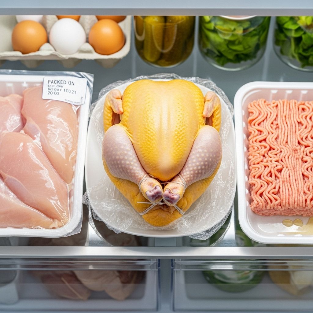 How Long Does Raw Chicken Last in the Fridge? A Complete Guide Learn how to store raw chicken in the fridge safely and discover when it’s time to toss or use it.