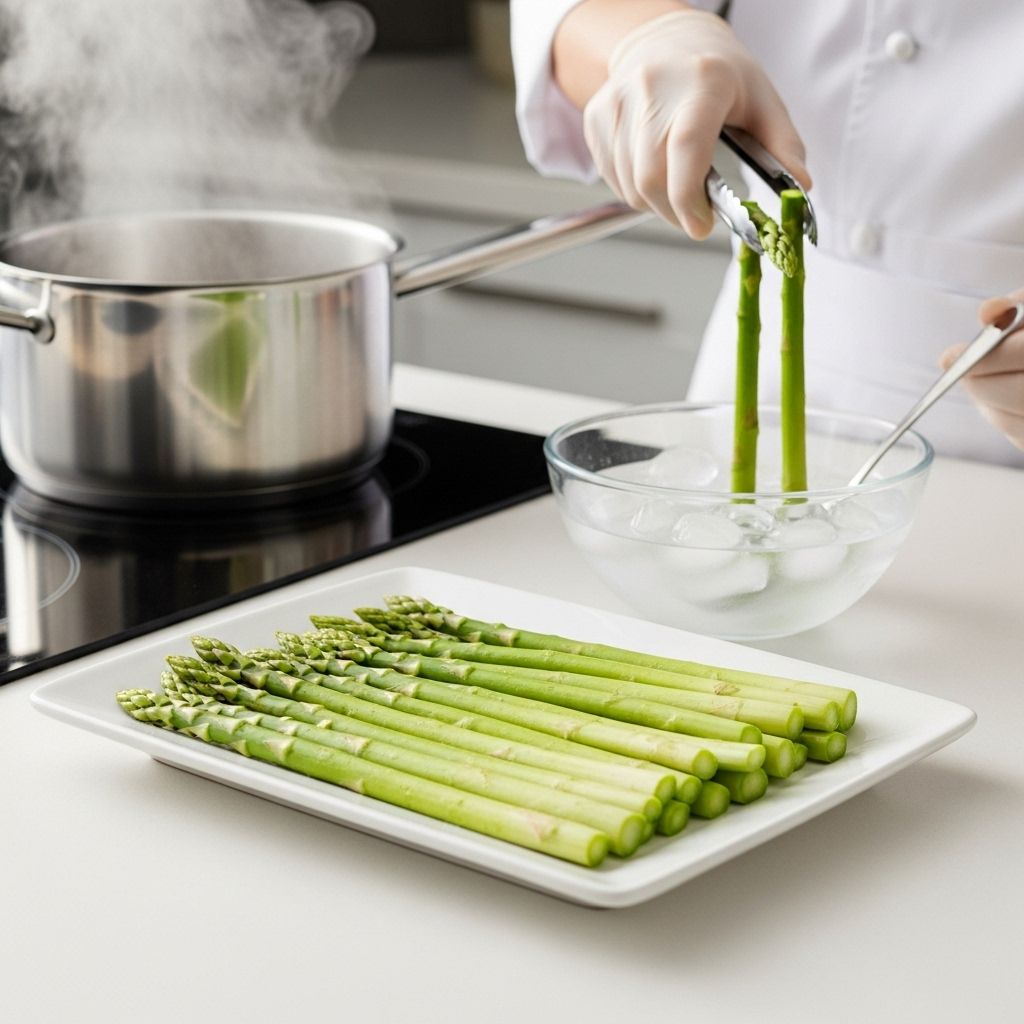 How to Blanch Asparagus: Cooking Techniques for Vibrant, Tender Spears Learn to preserve asparagus’ bright color and texture with expert blanching methods for flawless salads and sides.