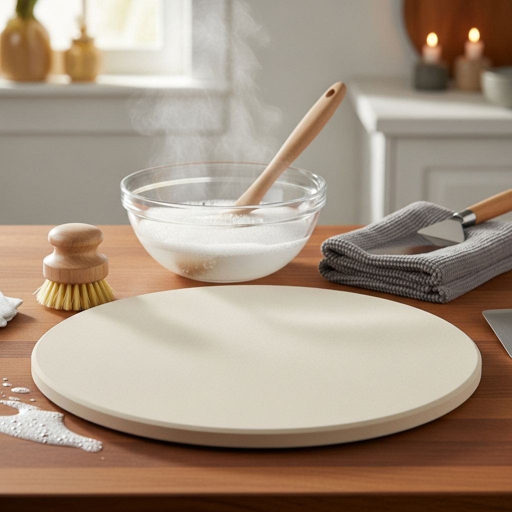 Discover the safest cleaning techniques to keep your pizza stone in perfect condition for crispy crusts and delicious results, every time.