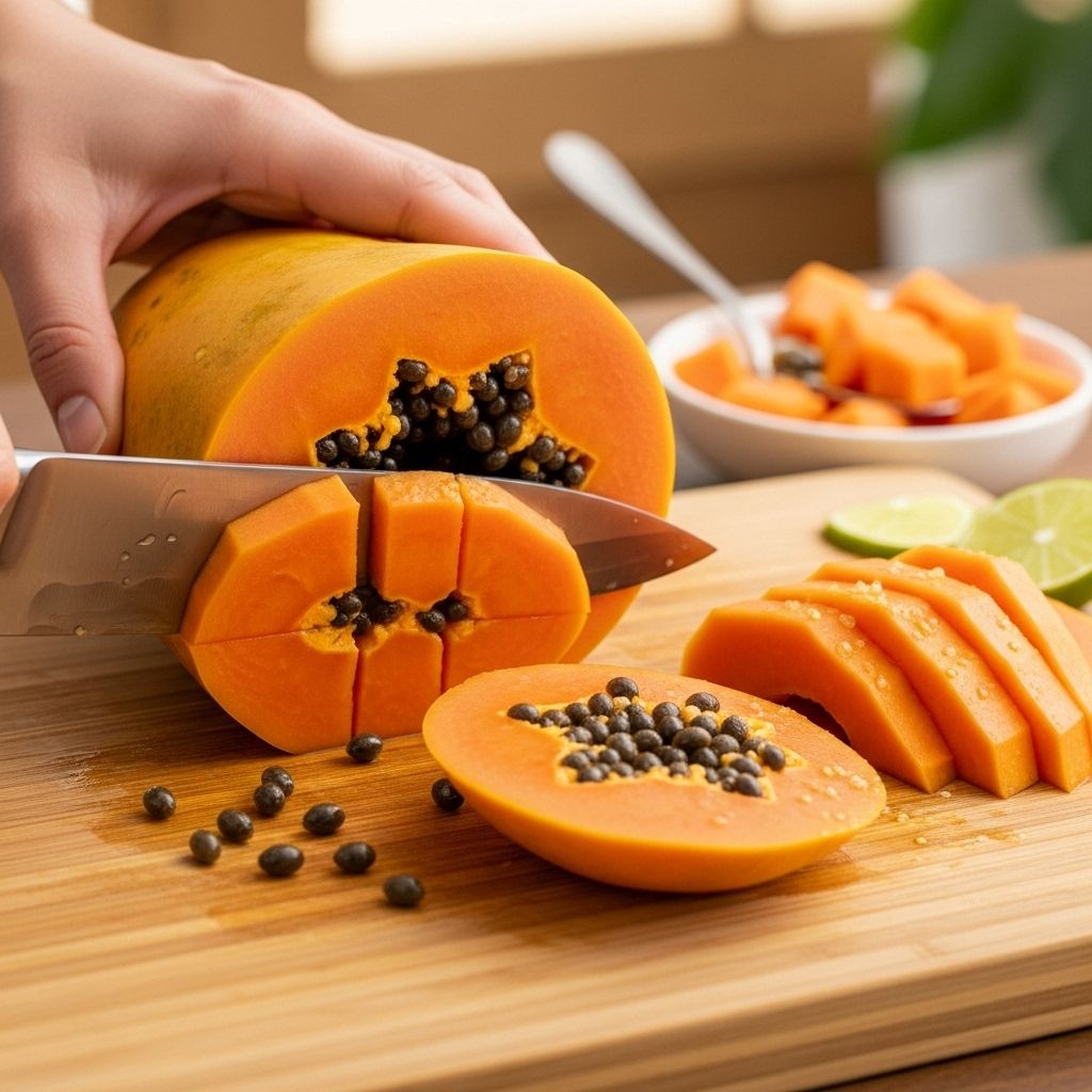 Unlock the secrets to choosing, cutting, and savoring papaya with this comprehensive, beginner-friendly guide.