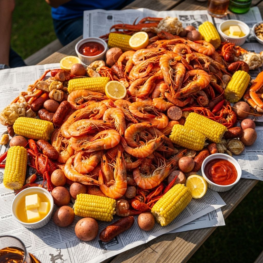 Celebrate togetherness and flavor with a crowd-pleasing shrimp boil—simple, festive, and absolutely unforgettable.