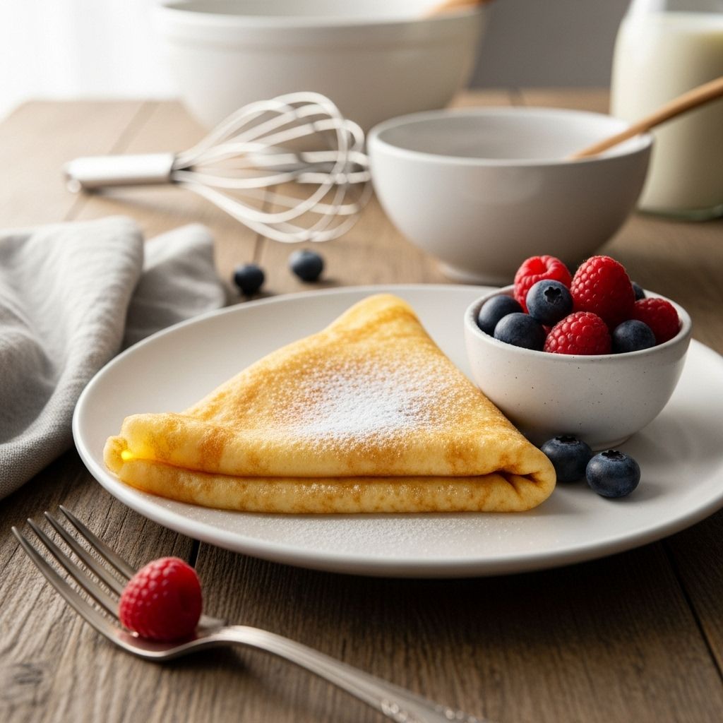 How to Make Classic French Crepes at Home: A Step-by-Step Guide Master classic French crepes with this in-depth guide, including tips, variations, and troubleshooting for perfect delicate crepes every time.