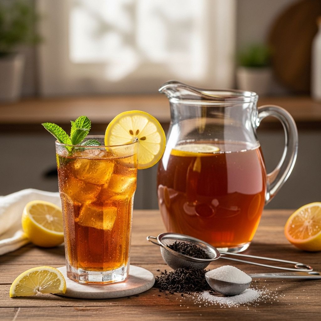 How to Make Classic Southern Sweet Tea: A Step-by-Step Guide Unlock the secrets of the South with this in-depth guide to brewing, sweetening, and serving authentic sweet tea.