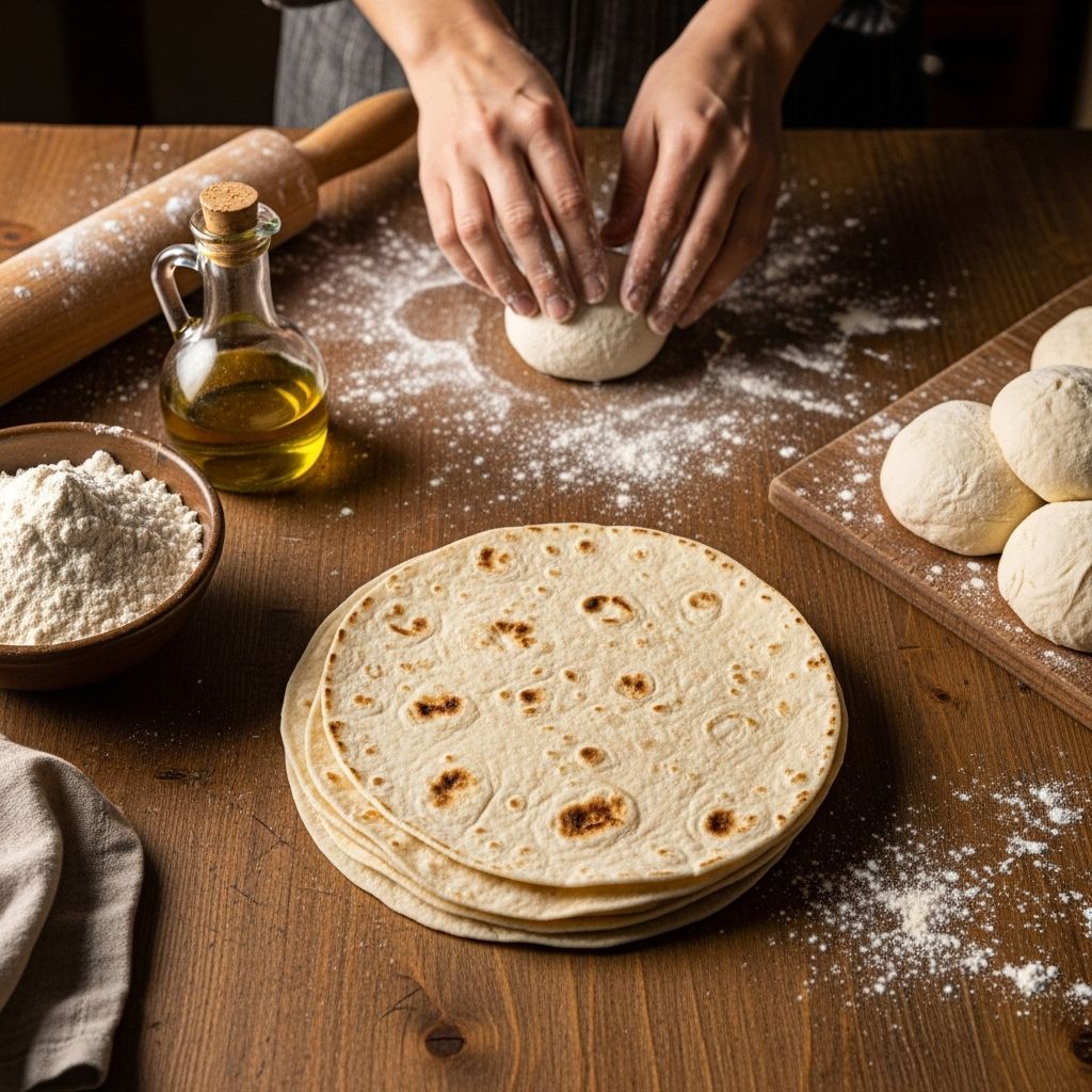 How to Make Soft, Authentic Flour Tortillas at Home Master the art of crafting pillowy, authentic flour tortillas with simple ingredients and step-by-step techniques perfect for any home cook.