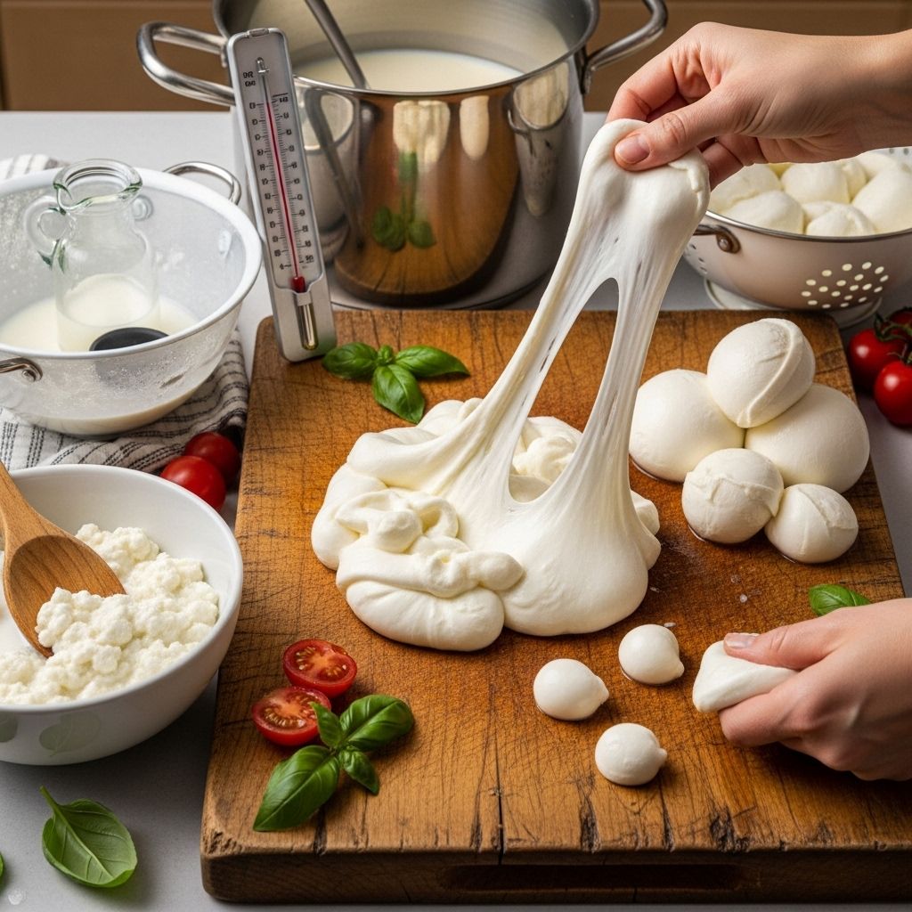 Master the art of homemade mozzarella cheese with clear instructions, pro tips, and troubleshooting for cheese lovers.