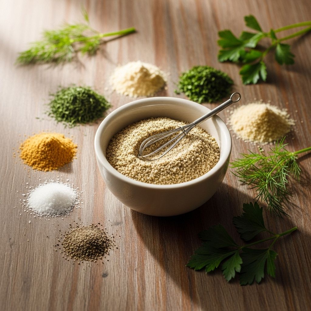 Create a delicious, customizable ranch seasoning mix at home with this easy recipe and discover creative tips, uses, and expert DIY ideas.