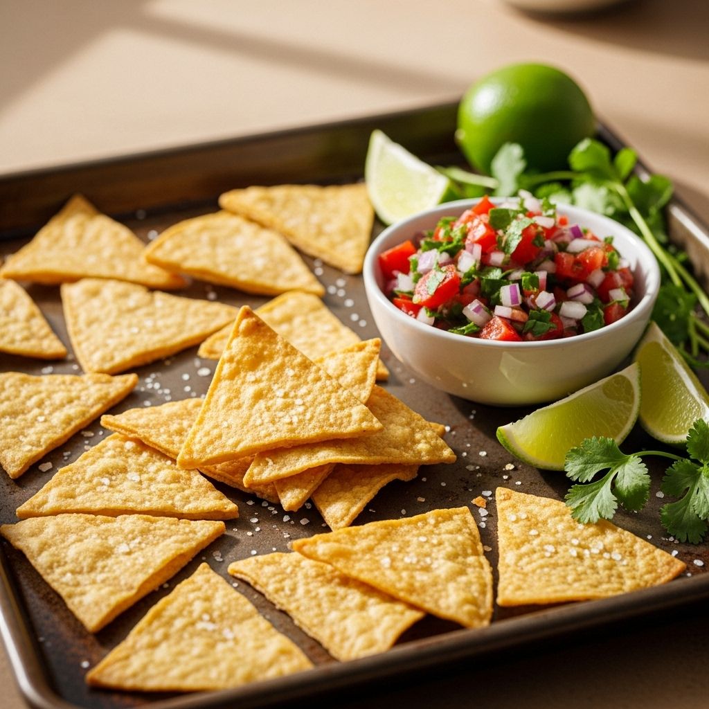 Master the art of making crispy, delicious tortilla chips at home using your oven