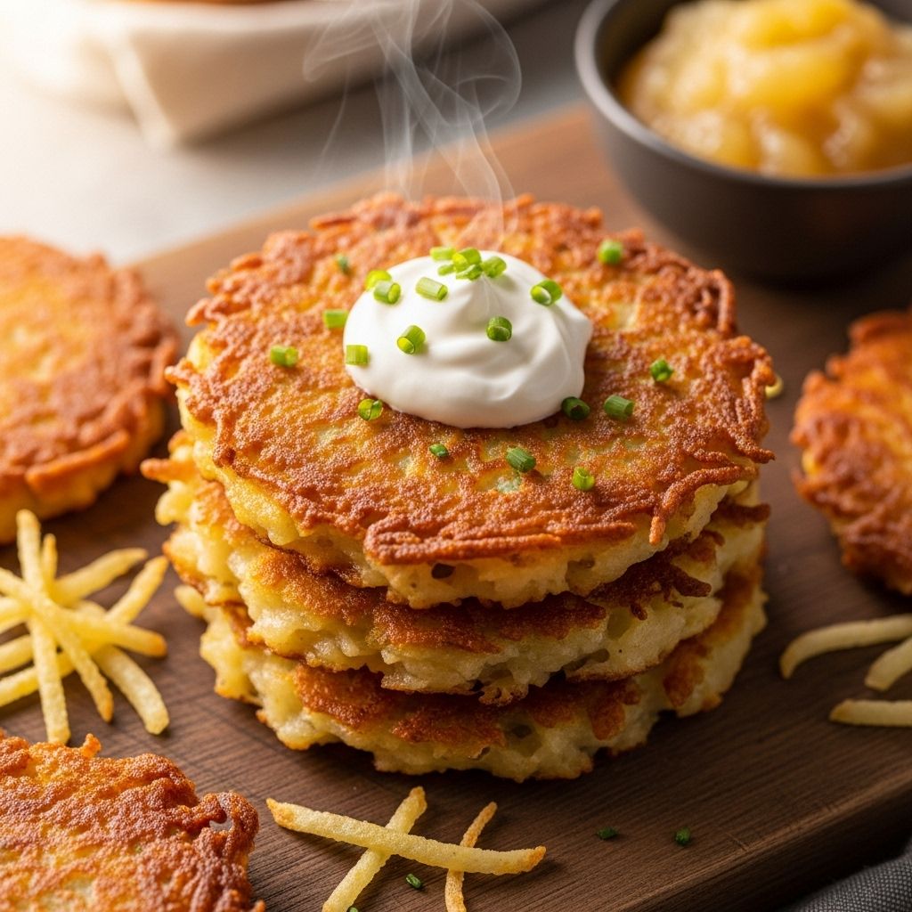 How to Make Perfect Latkes at Home: A Step-by-Step Guide Learn the authentic way to make crispy, golden latkes from scratch, with expert tips for preparation, frying, serving, and storing.