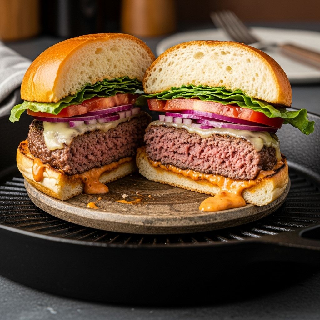 Learn the secrets and step-by-step methods for making juicy, flavorful burgers on your stovetop—no grill required.