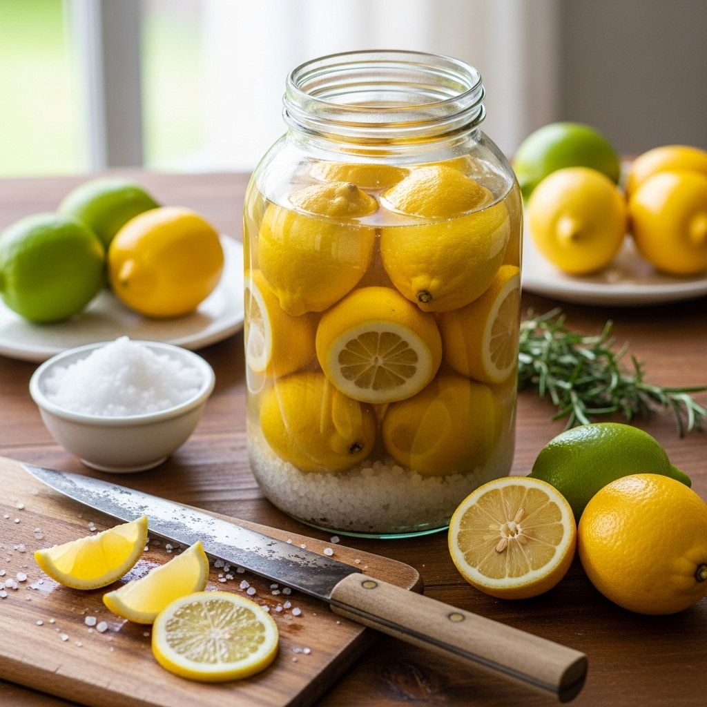 How to Make Preserved Lemons: A Step-by-Step Guide with Tips and Uses Preserved lemons add vibrant flavor to dishes—learn to make and use them at home with this easy, expert guide.