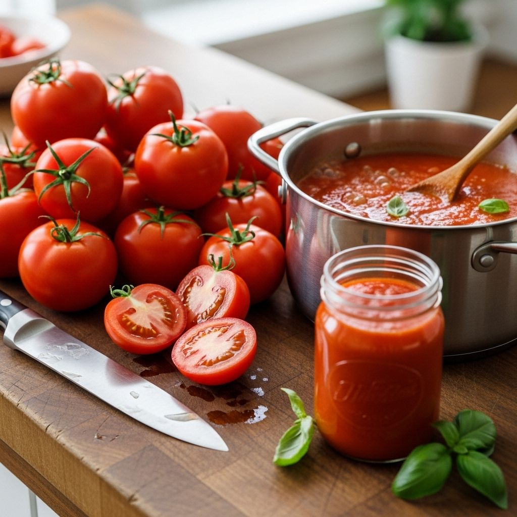 How to Make Tomato Purée at Home: Step-by-Step Guide Master the art of homemade tomato purée with expert step-by-step guidance, tips, and troubleshooting for the perfect batch every time.
