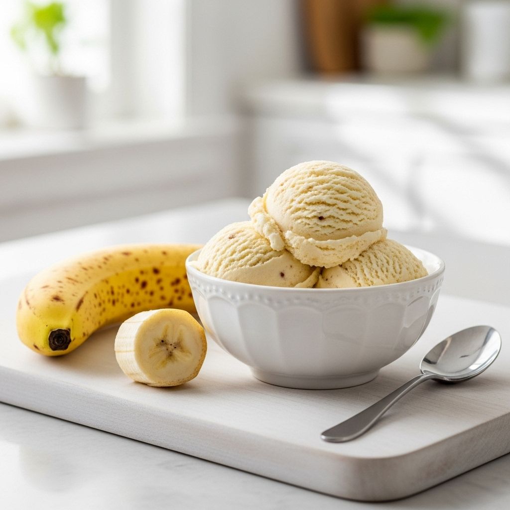 Discover the simplicity and versatility of creamy banana 'ice cream'—a healthy, dairy-free treat you can whip up in minutes with just a single ingredient.
