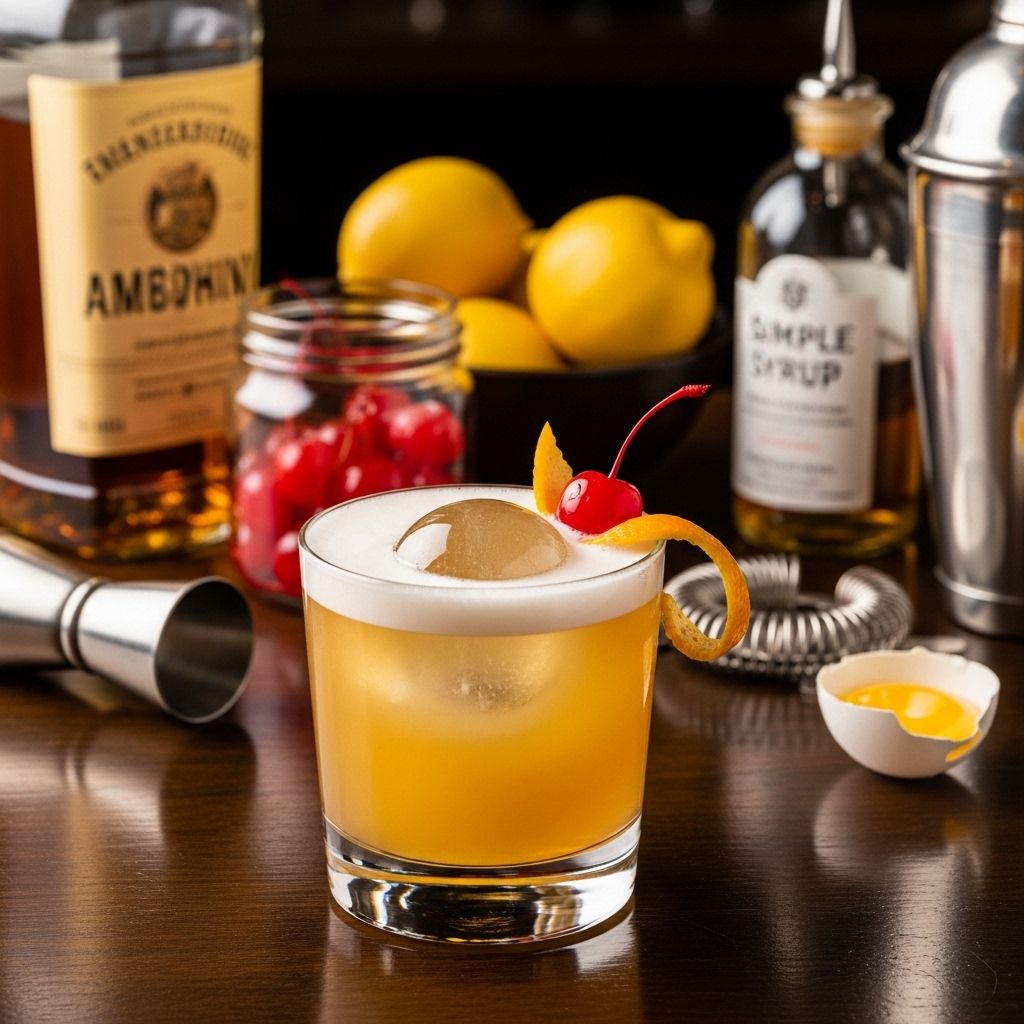 How to Make a Classic Whiskey Sour Master the art of crafting the perfect whiskey sour at home with this comprehensive guide.