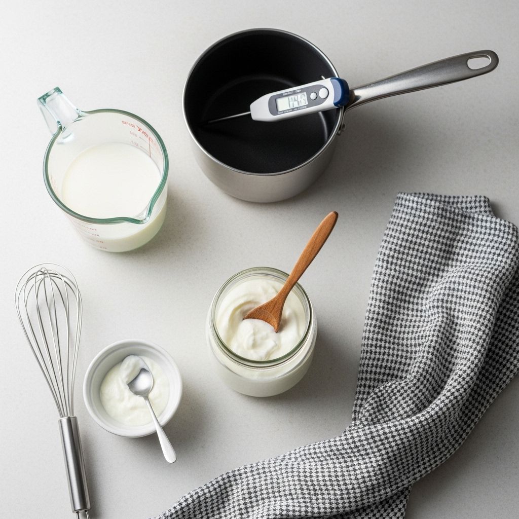 How to Make Yogurt at Home: A Step-by-Step Guide Master the art of homemade yogurt with easy steps, expert tips, and troubleshooting for consistently delicious, creamy results.