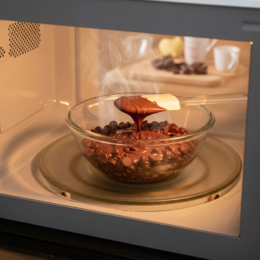 Achieve smooth, perfectly melted chocolate every time using simple microwave steps and expert troubleshooting tips.